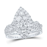 1 1/2CTW-DIA NK BRIDAL SET